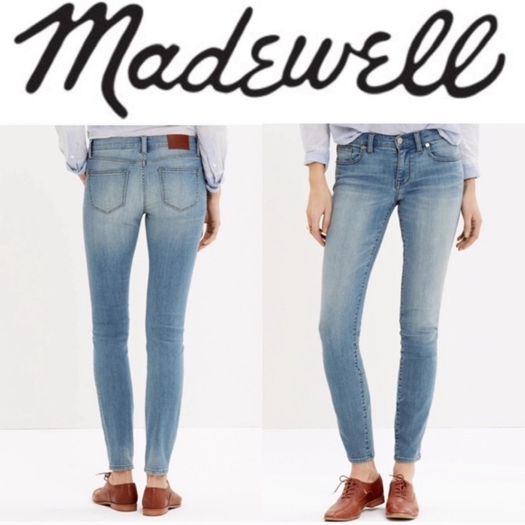 Madewell Denim - MADEWELL Skinny Skinny Jeans Size 24 Faded Blue